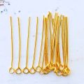 Steel Flat Head Pin Findings Headpins For Jewelry Making Diy Supplies Accessories 100 pcs  25mm 40 mm 50mm. 