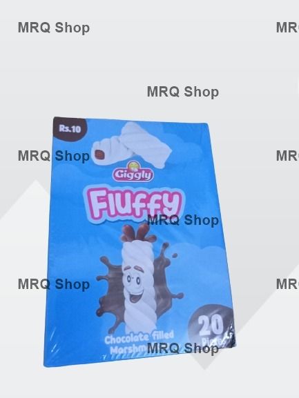 Fluffy Chocolate Filled Marshmallow (20 PCs Box)