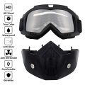 Face Helmet Mask for Bike Riders with Glasses | Anti Dust Masks for Bikers | Fog Proof & Warm. 