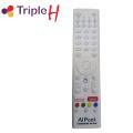 Chanhong Ruba Remote Universal LCD LED TV With Voice + Google Assistant + Bluetooth & Social Buttons Model CH-VER.1W HRM1928 (PAIRING REQUIRED FOR VOICE WORK) WHITE TRIPLE H. 