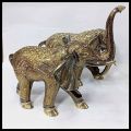 Pakistani Handmade and Hand Crafted Brass Elephant 20 Inch. 