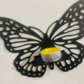 3D Wooden Wall Decorative Shelf, Butterfly Wall Shelf, Decorative Butterfly Wall Shelf, Candlestick,  Wall Décor ideas,  Home decoration items, Wall Décor, Classic Wall Art. 