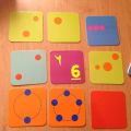 Classic Math -Tiny Polka Dots - with colorful cards - 12+ games for Kids. 