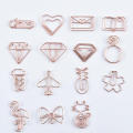 Shaped Paper Clip Storing Paper Clips Creative Metal Paper Clip Styling Paper Clip Cartoon Paper Clip. 