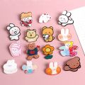 Creative Acrylic Brooch Cute Cartoon Brooch Fun Stationery Gift Ins Style Korean Cartoon Brooch Kawaii Bear Shaped Pin for School Bag Fashion Badge Bag Accessories. 