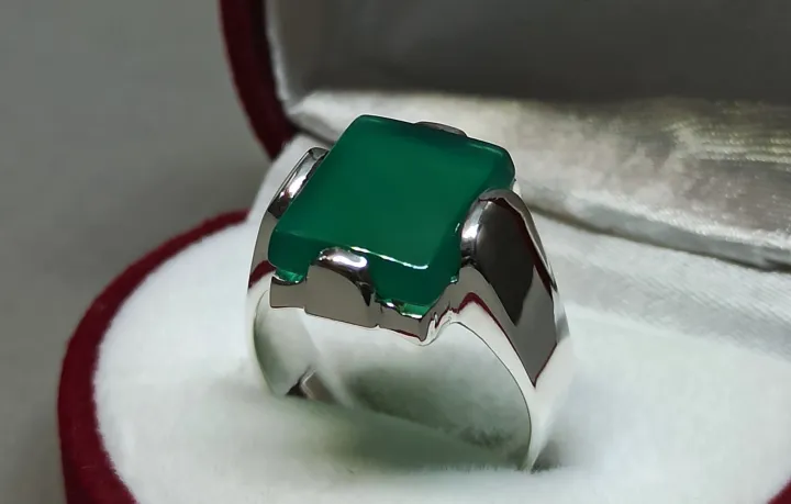 Natural%20Mens%20Green%20Aqeeq%20Ring%20Sterling%20Silver%20925%20Green%20Onyx%20Ring%20Women%20Green%20Agate%20Ring%20Handmade%20Green%20Carnelian%20Ring%20Real%20Green%20Akik%20Ring%20Original%20Gemstone%20Ring%20For%20Men%20-%20Image%202