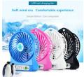 Portable 3 Speed Mini Fan Usb Charging rechargable battery mini fan. 