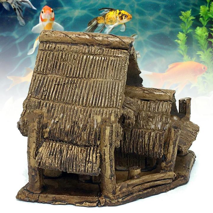 Aquarium%20Ceramic%20House%20Ornament%20Fish%20Tank%20Hiding%20Cave%20Shelter%20Landscape%20Decor%20-%20Image%203