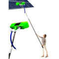 solar brush with water system stainless steel 14 ft extendable rod. 