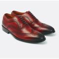 Brown Italian Shoes for Men unique design. 