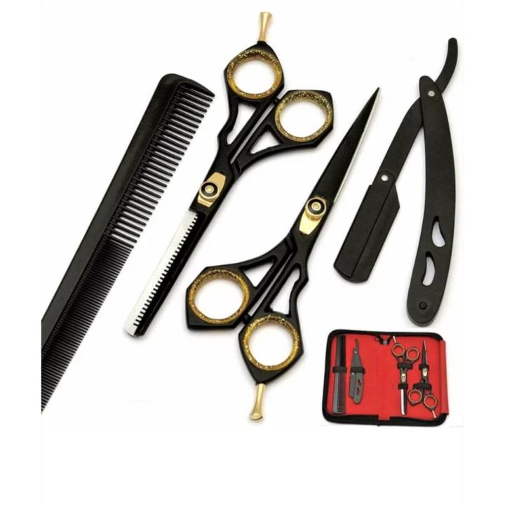 Barber Hair Cutting Scissors Set, Professional Haircut Scissors