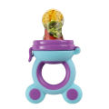 Baby Pacifier Fruit Shaped for babies Nipple Chew Juice Pacifier Fruit Feeding Fresh Food Feeder Silicone Teething Ring Baby Food Soother Accessories | Random Color In Box Packaging. 