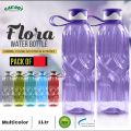 PACK OF 2 Safari FLORA WATER BOTTLE Set | COOL PLUS WATER BOTTLE / FRIDGE WATER BOTTLE 1 Liter. 