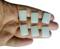 WHITE Square HAQEEQ STONE 100% NATURAL Aqeeq/Akik/Agate/Nag/Stone/Gemstone/Haqeeq/ White Haqeeq Gemstone/ White Haqeeq Stone/ White Aqeeq Stone/ White Aqeeq Gemstone. 