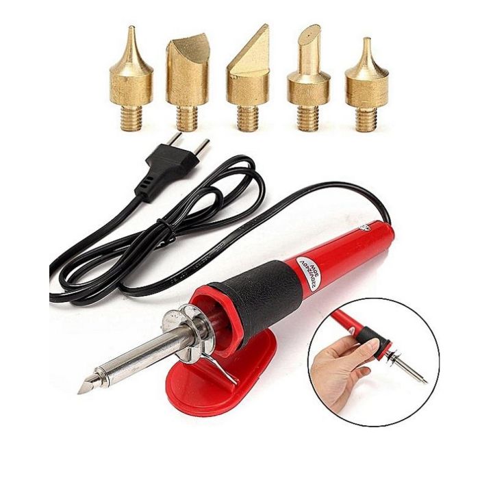 7PCs Stencil Cutter Professional Hobby Crafts Wood Burning Pen Kit Set Soldering Iron pencil Set
