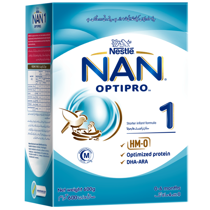 NESTLE NAN 1 Starter Infant Formula 600g box