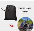 black bike covers. 