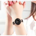 CURREN Stainless Steel Waterproof Japan Quartz Wrist Watch For Girls - 9052. 