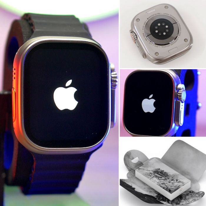 Apple Logo New Series 8 Smart Watch Model TG08 2024 With Big Display