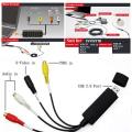 EasyCap DC60, USB 2.0 audio video grabber converter capture card with UTV007 chip set for Win 7, 8, 10.- USB 2.0 Easycap Audio and Video Capturing Device Directly from TV Dc60 Tv DVD VHS Video Adapter Capture Card Audio Av Capture Support Windows 10 11. 