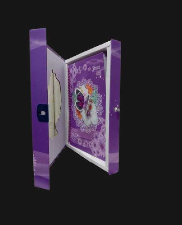 Fancy%20Lock%20Spiral%20Binding%20Diary%20Medium%20size%20with%20box%20Pages%2060%20Size%2022%20x%2017%20cm%20-%20Image%204