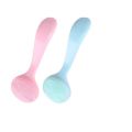 1 Pcs Silicone Face Scrubber Exfoliating Brush Manual Handheld Facial Cleansing Soft. 