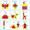 250 Piece Puzzle Block Children Kids Multi-Function Educational Toy Colorful Wooden Brain Training Geometry Intelligence Puzzle Jigsaw Puzzle. 