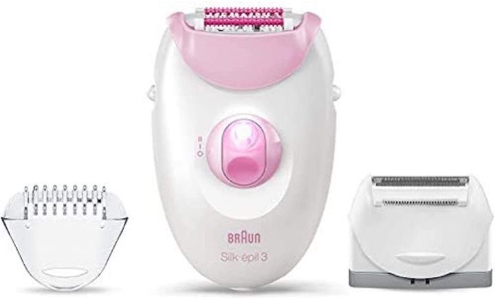 Braun Epilator Silk-epil 3 3-270, Hair Removal for Women, Shaver & Trimmer 3270
