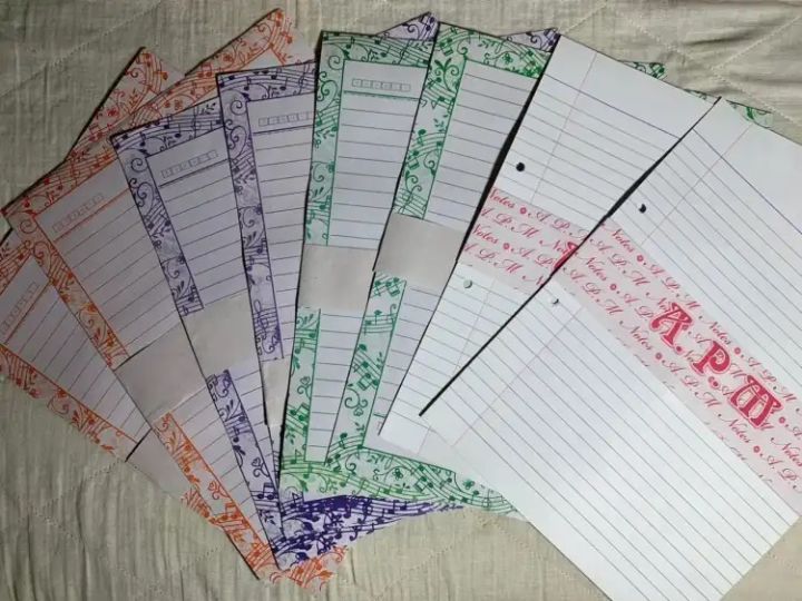 Assignment paper sheets university College 4 bundles- Pack of 24 Pages Beuatiful assignment sheets for students Assignment paper sheets university College