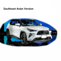 Steering Wheel Cover Trim Kit for Yaris 2023 2024 Southeast Asia Version Interior Spare Parts Carbon Fiber. 