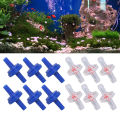 10Pcs Anti Backflow Check Valve One Way PP Plastic Non Return Diaphragm Barb for Air Intake Feed Hose Pipe Fitting. 
