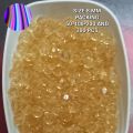 GOLDEN SHADE, TRANSPARENT CRYSTAL DIAMOND CUTS BEAD, SIZE 8MM FOR CRAFT PROJECT DIY SEWING CRAFT SUPPLIES.. 