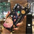 Wristband mobile phone case Phone Case For Huawei P40 Lite E/Y7P/Honor 9C Back Cover Anti-dust phone case Cute Cartoon. 