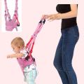 Removable Baby Walker Assistant Toddler Leash Kids Walking Baby Belt Child Safety Harness Leash Infant Baby Moon Walk Belt (Red). 