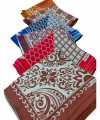 Premium Printed Roti Cover Cloth – Large Size Roti rumal  Pack of 4 | Keeps Roti Fresh & Warm  4 Side Over Lock HZ BEDDING. 