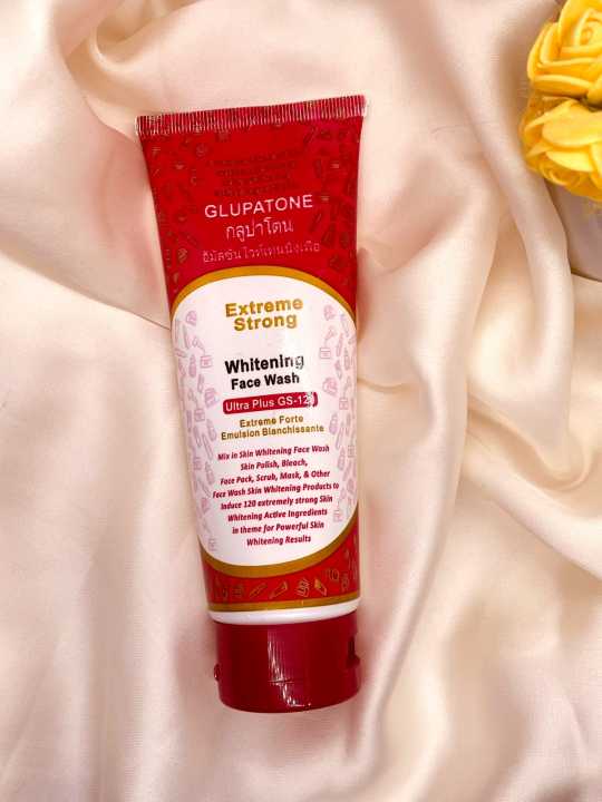 Whitening Face Wash GS 120 100ml - Extreme Strong Powerful Whitening for Clear Skin