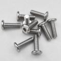 Binding screws-10 x single screw (M6 x 20mm)
10 x pair lock nuts (M6 x 18mm)-silver. 