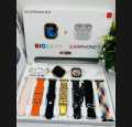 I20 ULTRA T10 ULTRA T900 ULTRA Y60 ULTRA Y20 ULTRA  Y80 Ultra H20 Ultra S100 Ultra, I20 Ultra , 7 in 1 Smart Watch 2.02 inch high-definition large screen high configuration version strap + Airpods combination+case. 