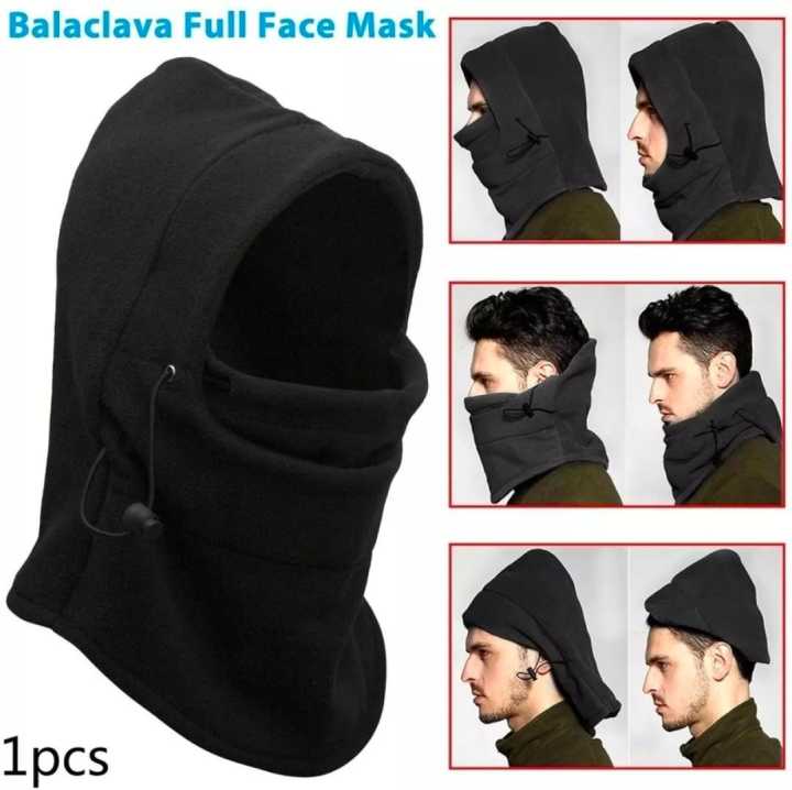 Ultimate Winter Balaclava Cap: Thermal Fleece, Wind Stopper Mask, Skull Design, Cotton Comfort, and Unisex Face Cover for Bikers