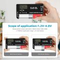 1 Pieces Digital LCD Universal Battery Tester (Model: Bt - 168 PRO), Portable Battery Checker Battery Tester for AA AAA C D 9V 3.7V 1.5V Button Cell uk import A1371. 