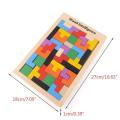 Wooden Jigsaw Brain Teaser Puzzle | Building Block Teasers Educational Puzzle for Kids, Children's puzzle Game for Boys Girls and Adult. 