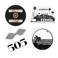 Pack of 10/15/20 Music Stickers Collection for Kids/Teens fans, Waterproof DIY stickers for Decor, Laptop, Water Bottle, Car Cup, Computer, Guitar, Skateboard, Luggage, PlayStation and Bike Bumper etc. 