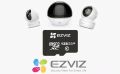 Ezviz by Hikvision EZVIZ Smart MicroSD Card D Series | On-device recording | Video history / playback | Footage timeline management | High-Speed Video Transport | Durable Design | Card Health Check | Wide Compatibility. 