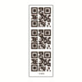 Instagram Scan Surprise Confession QR Code Creative Little Fresh Girl Cartoon Tattoo Sticker Customization. 