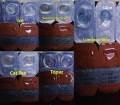 DAHAB Contact Lenses Multi Color Eye Lens Soft Eye Lenses with Solution High Quality (Select Desire Color Before Add to Cart). 