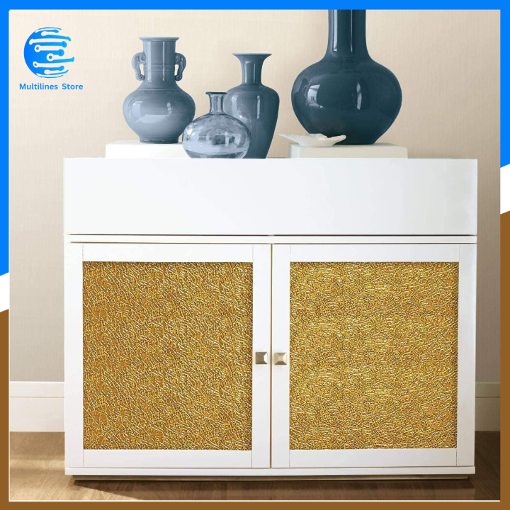 Gold%20Texture%20Contact%20Paper%20Peel%20and%20Stick%20Wallpaper%20Kitchen%20Self%20Adhesive%20Contact%20Paper%20Aluminum%20Foil%20Sheet%20Stickers%2060x200cm,%20Oil%20Proof%20Wallpaper,%20Waterproof%20Removable%20Wallpaper%20for%20Countertop%20Cabinet%20Drawer%20-%20Image%203