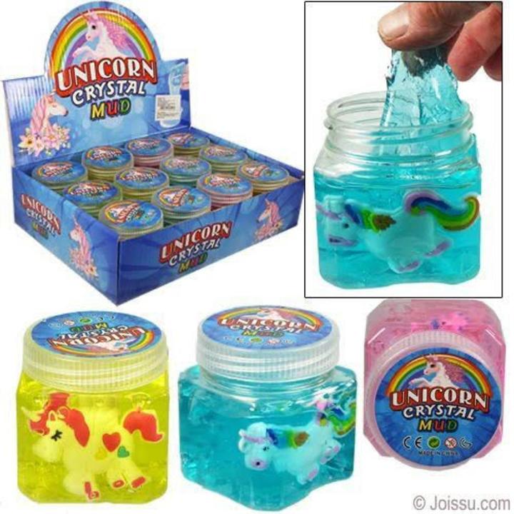 Kids slime jelly with free cartoon character toy