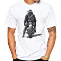 Girl Moto Race fashion riding T shirt new summer Men short sleeve cycle classic T-shirt hip hop boy casual tops Funny White Tees. 
