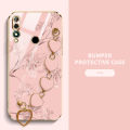 Love Bracelet case for Huawei Y9 Prime 2019 Back Cover Bauhinia Flower Case. 