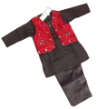 Baby Boy's Formal-Casual-Traditional Dress with Embroidered & Mirror work Waistcoat (koti) for 3 Months to 5 year Kids | Stylish and Colorful Baba Party Dress. 